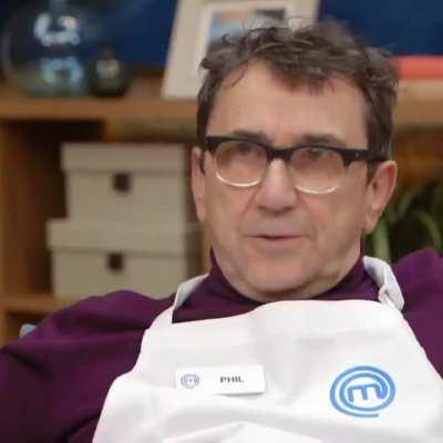 He loves a bit of it...