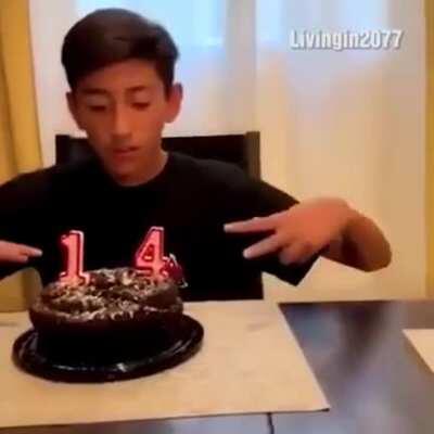 At least the cake is well