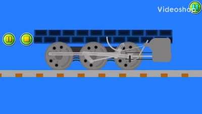 I decided to try and recreate walschaert’s valve gear system (used for driving steam locomotives) what do you guys think?