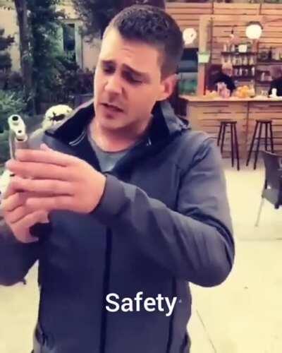 When you're using pistol for the first time