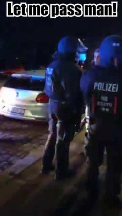 Slavic Willpower vs German Riot Police