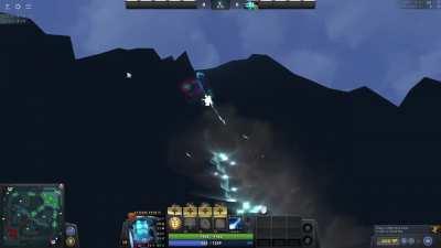 Storm Spirit can yeet behind Dire's fountain to climb Mount Doom