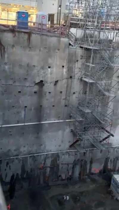 North road Coquitlam excavation fail.