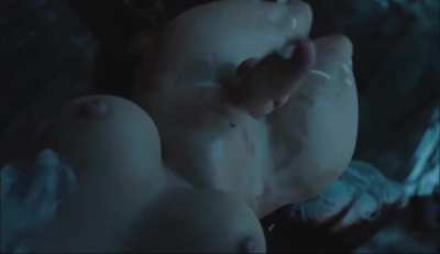 Black Cat and Venom team up [Unknown artist]