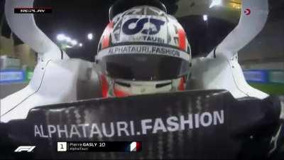Pierre Gasly Headbanging