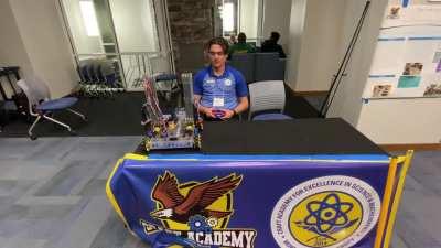 Demonstration of Team 20694 Craft Coalition’s “Headless” drive mode. Spinning while moving in a straight line!