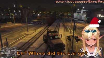 Flare tries car towing. Her plans get derailed.