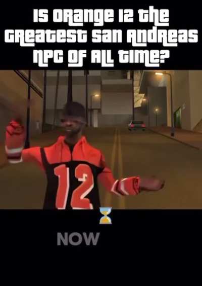 Is Orange 12 the best video game character of all time?