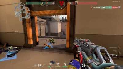 Had a great 2 v 5 retake and then-