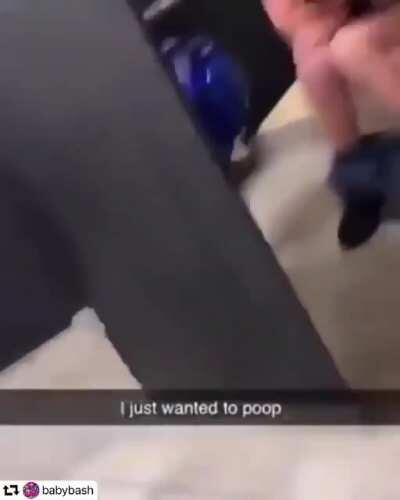 When you gotta go, you gotta go...