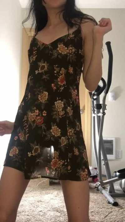 showing off my new dress gone wrong😅