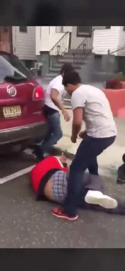 Myles Garrett sacking Mason Rudolph on Sunday.