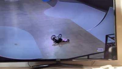 Double backflip meat crayon (rider is OK)