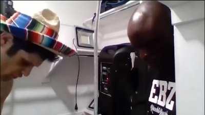 Desperate people locked together in a closet 🤐