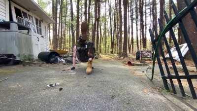 RECOVERED FOOTAGE OF RASPUTIN, THE DRUNKEN SCAV MENACE