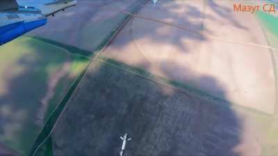 Ukrainian Frogfoot dropping French Hammer guided bombs