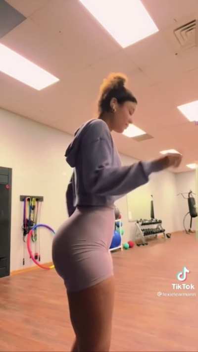 It literally starts vibrating.