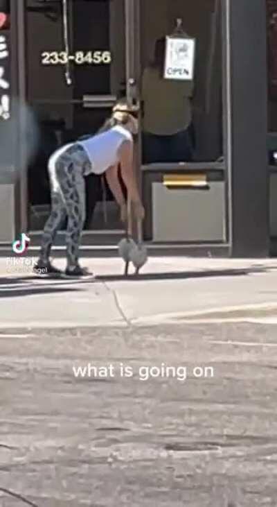 The second hand embarrassment...