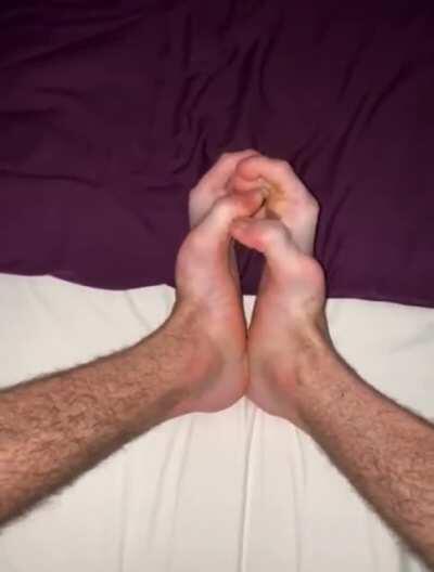 Thanks, I hate your... feet? I think?