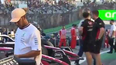 Ham's cooking something for sure.