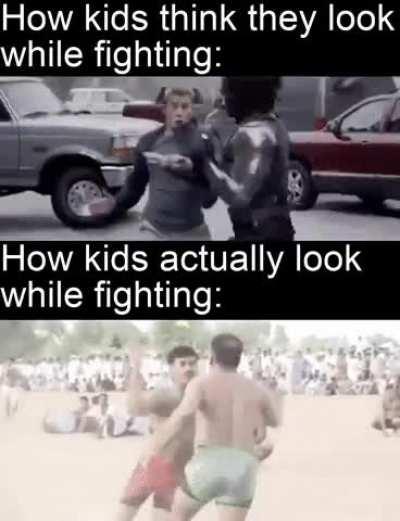 Slippity slappity your face goes clappity