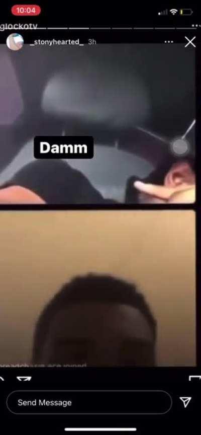 Ion know who dis is but stonyhearted posted it on his ig story.. this shit brutal asf tho it look like he was gasping for air 😳🤔