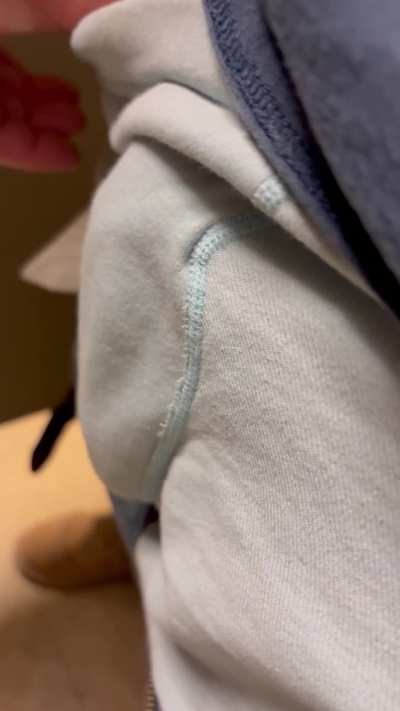 36 Straight BabyBlue Bulge Reveal