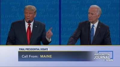 Maine Voter: “I Went In Leaning Toward Joe Biden, I'm Really Leaning Toward Donald Trump Right Now”