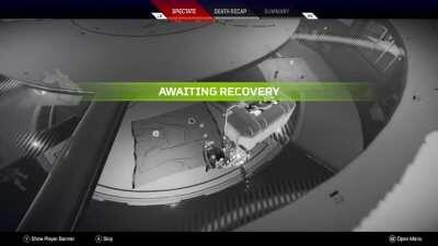 I'm so shit, my own deathbox is teabagging me