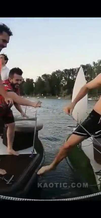 WCGW just having a beer on the lake