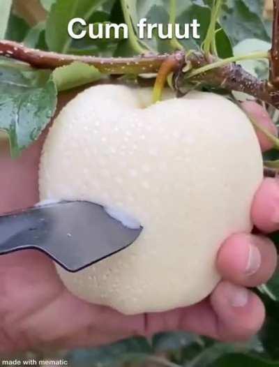 Not banned cuz it’s fruit