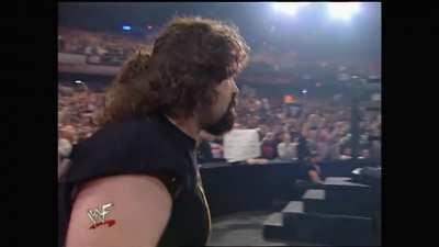 Mankind rips off his mask to reveal that Cactus Jack is back! | WWF SmackDown! - Jan. 13, 2000