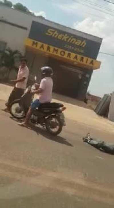 DoV cement block to the head !