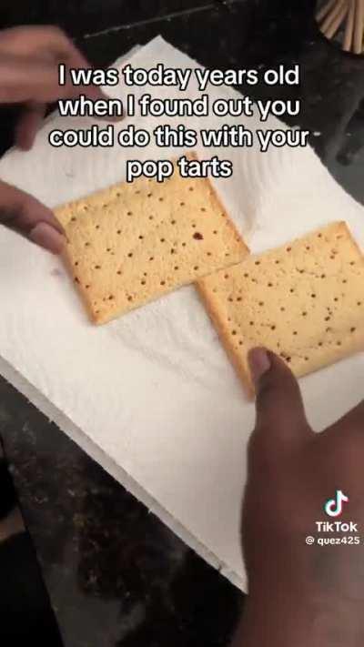 TIL you could do this with pop tarts