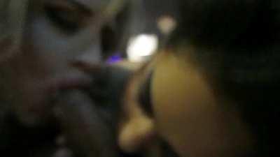 Amateur threesome dick share