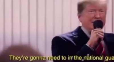 Trump ain't going nowhere.