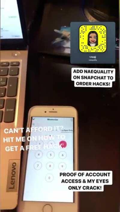 SHE SO FUCKING FINE YALL GODDAMN 🤤🤤🤤 bruh if ANYONE here needs any social media hacks for snapchat , instagram , facebook & more add naequality on snapchat// 30K TELE LINK + PROOF IN COMMENTS!