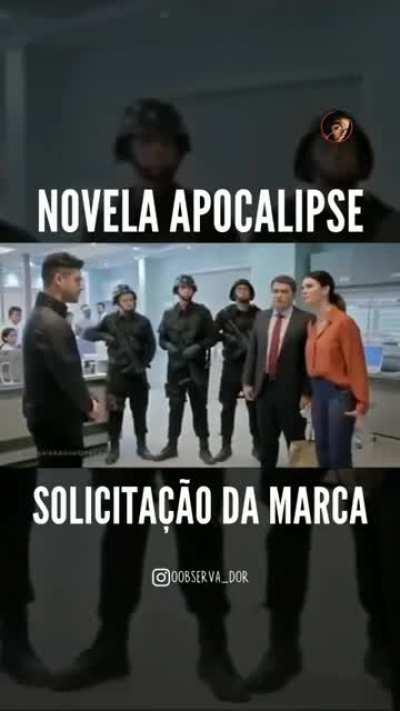 Trecho da Novela Apocalipse (2017) - Qualquer semelhança com a realidade é mera coincidência.