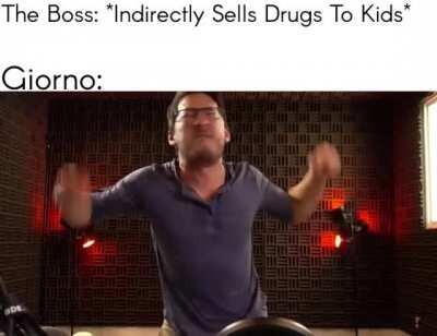 You sel drugs am angy now