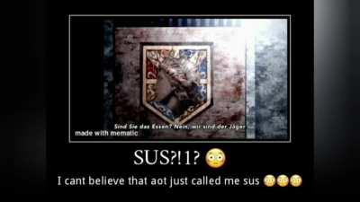 Amogus on Titan!!1! 🤣🤣🤣😂😂😂😳😳