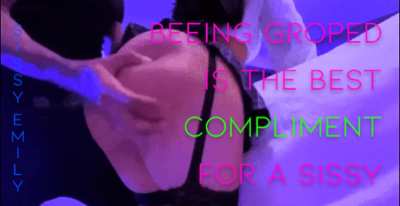 I usually give blowjobs for groping 😘