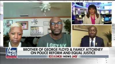 George Floyd Brother Talks