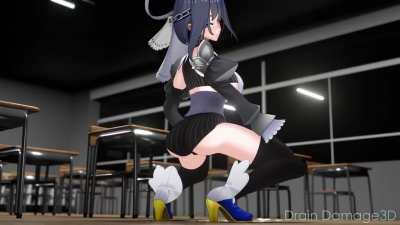 Kronii (Drain Damage) [Hololive]