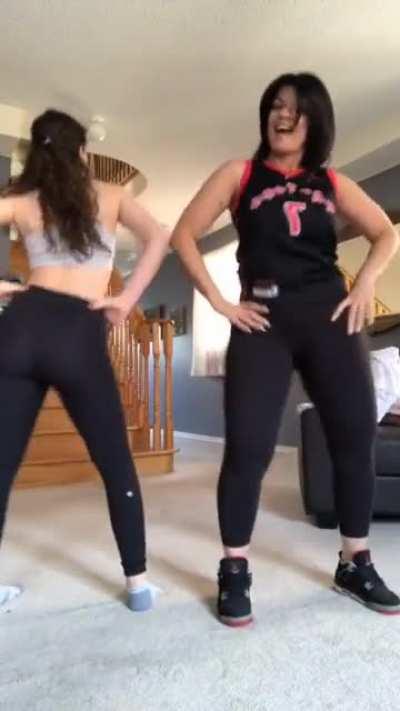 Her mom passed on good genes