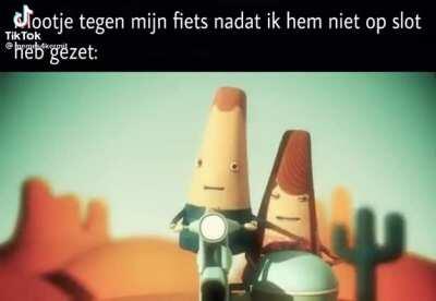 Mootje de fietsen dief