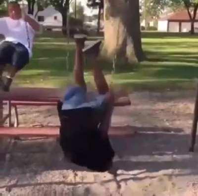 “OH NOOO!” was the moment he knew he fucked up. LOL!