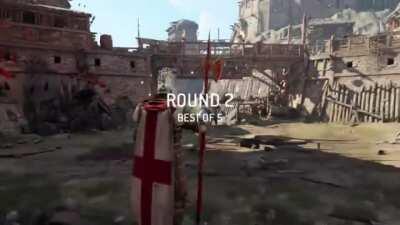 Leaked clip of the upcoming lawbringer buff . My friend works at Ubisoft , and he sent me this :