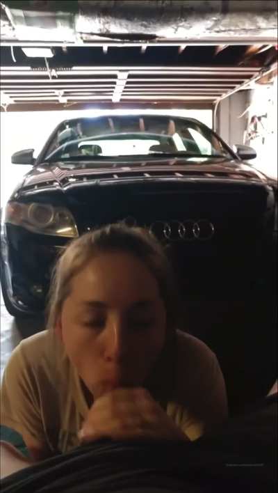 She didn’t waste a single drop