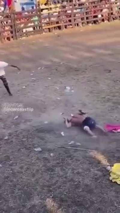 to do a backflip over a bull