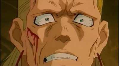 Vanilla Ice but he's Polnareff Ball